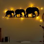 Wallity Elephant 070 Escultura de Pared con LED